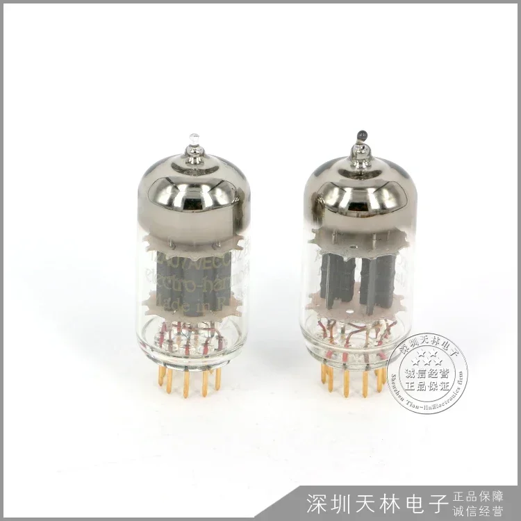 

Russia Vacuum Tube EH 12AU7 ECC82 Golden Foot Electronic Tube Amplifier Kit HIFI Audio Valve Original Exact Match Genuine
