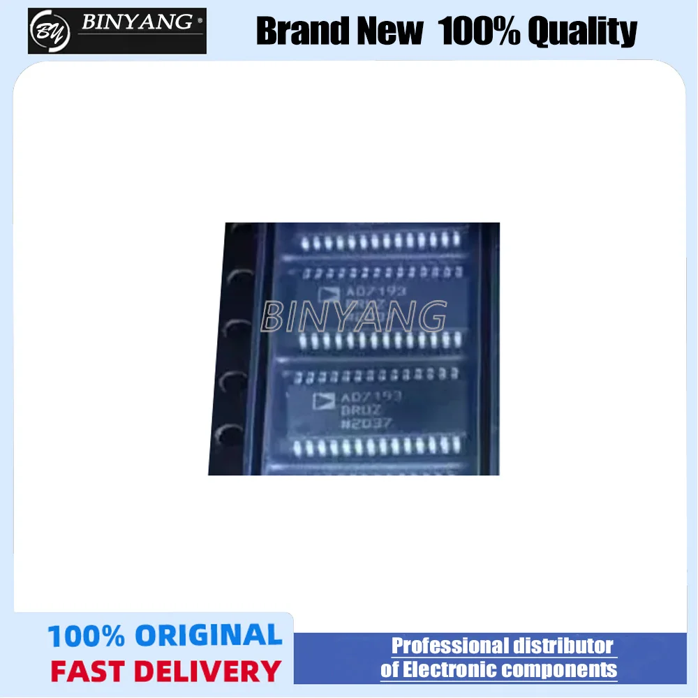 Brand new original AD7193 AD7193BRUZ TSSOP-28 24-bit four-channel low-noise chip