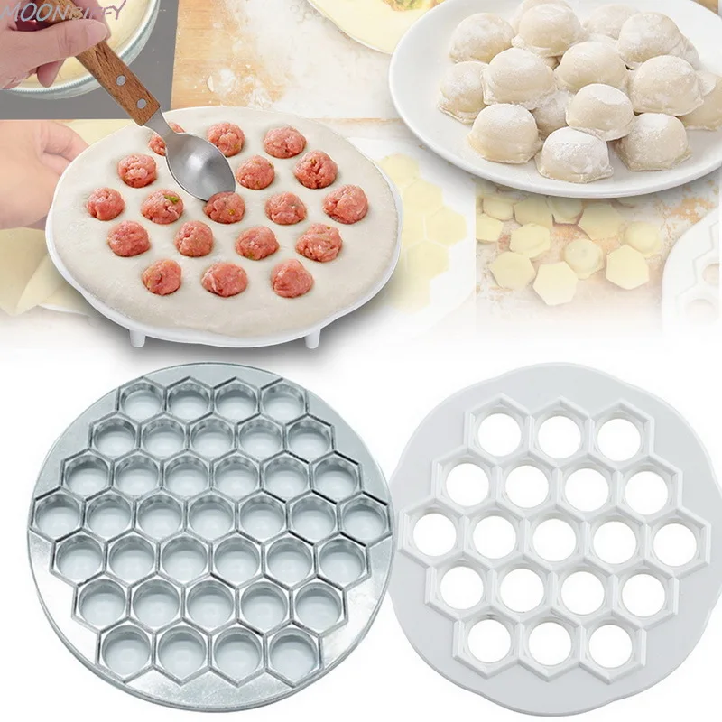 Dumpling Maker Dough Press Ravioli Making Mould Dumpling Mold DIY Maker Dumpling  Mold Pasta Form 19 Holes Hot 2023