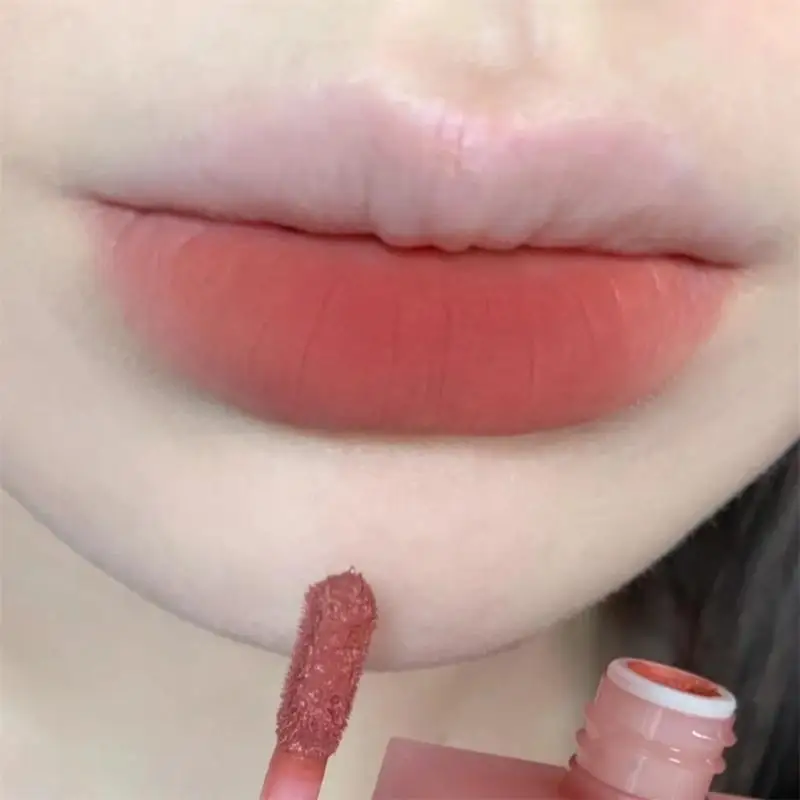 Cute Velvet Matte Lip Gloss Whitening Waterproof Long-lasting Lip Mud Ice Cream Lipstick For Women Beauty Korean Cosmetics