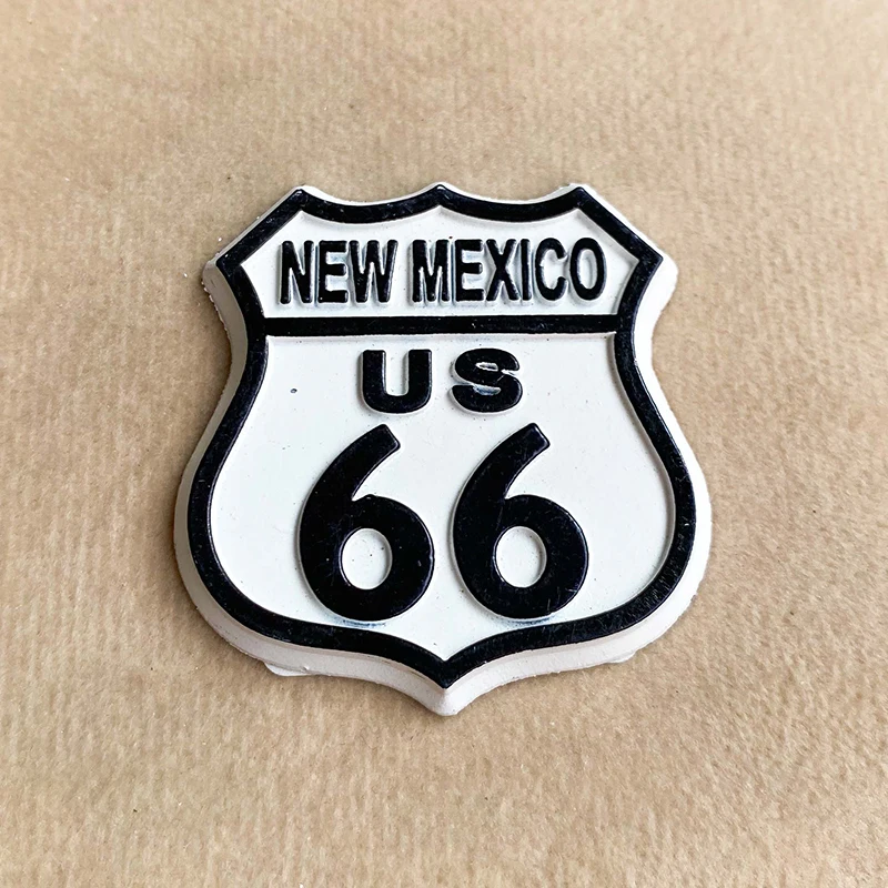 New Mexico, USA Travel Souvenirs Home Improvement Items Collection Crafts Route 66 3D stereo refrigerator magnet