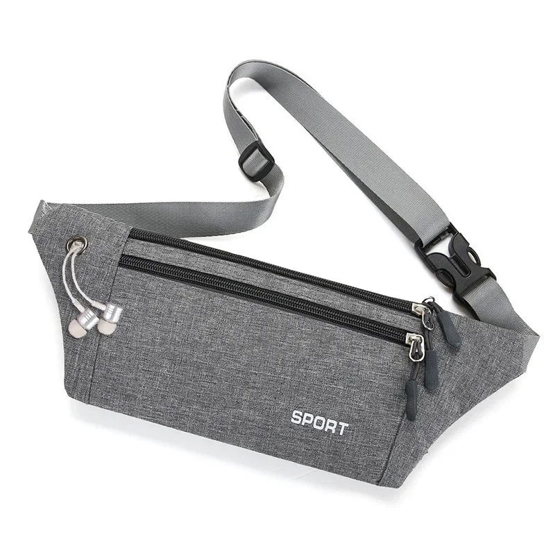 New Female Running Waist Bag Waterproof Sports Gym Mobile Phone Bag Men Women Hidden Pouch Sports Running Belt Waist Pack