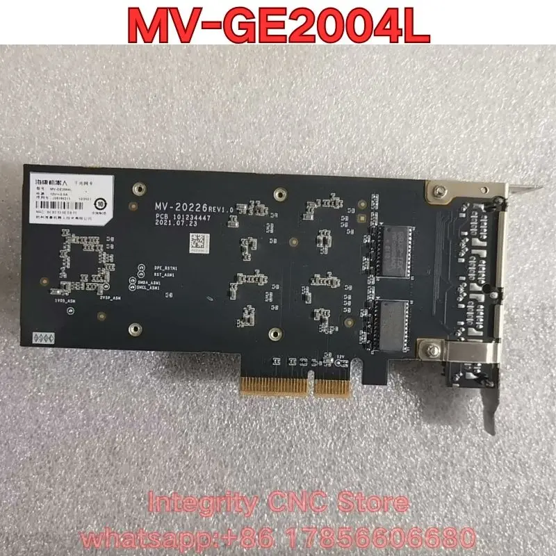 Second-hand MV-GU2004 visual capture card function test is normal