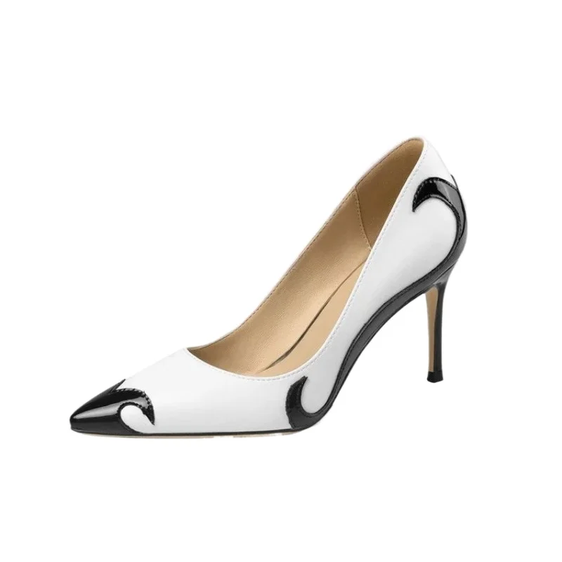 

Ladies Elegant High Heels Color Matching Leisure Luxury Designer Sandals 2026 Summer Trend Pointy Sexy Party Women's High Heels
