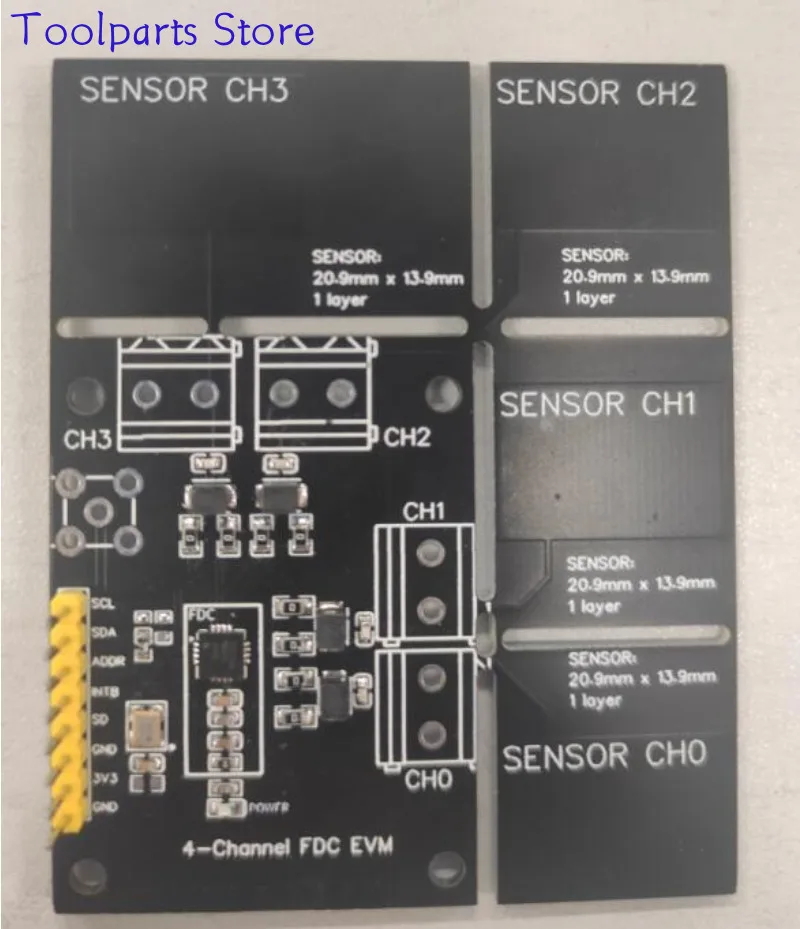 FDC2214 Module Capacitive Sensor Electronic Design Competition Gesture Recognition Paper Counting Liquid Level Measurement