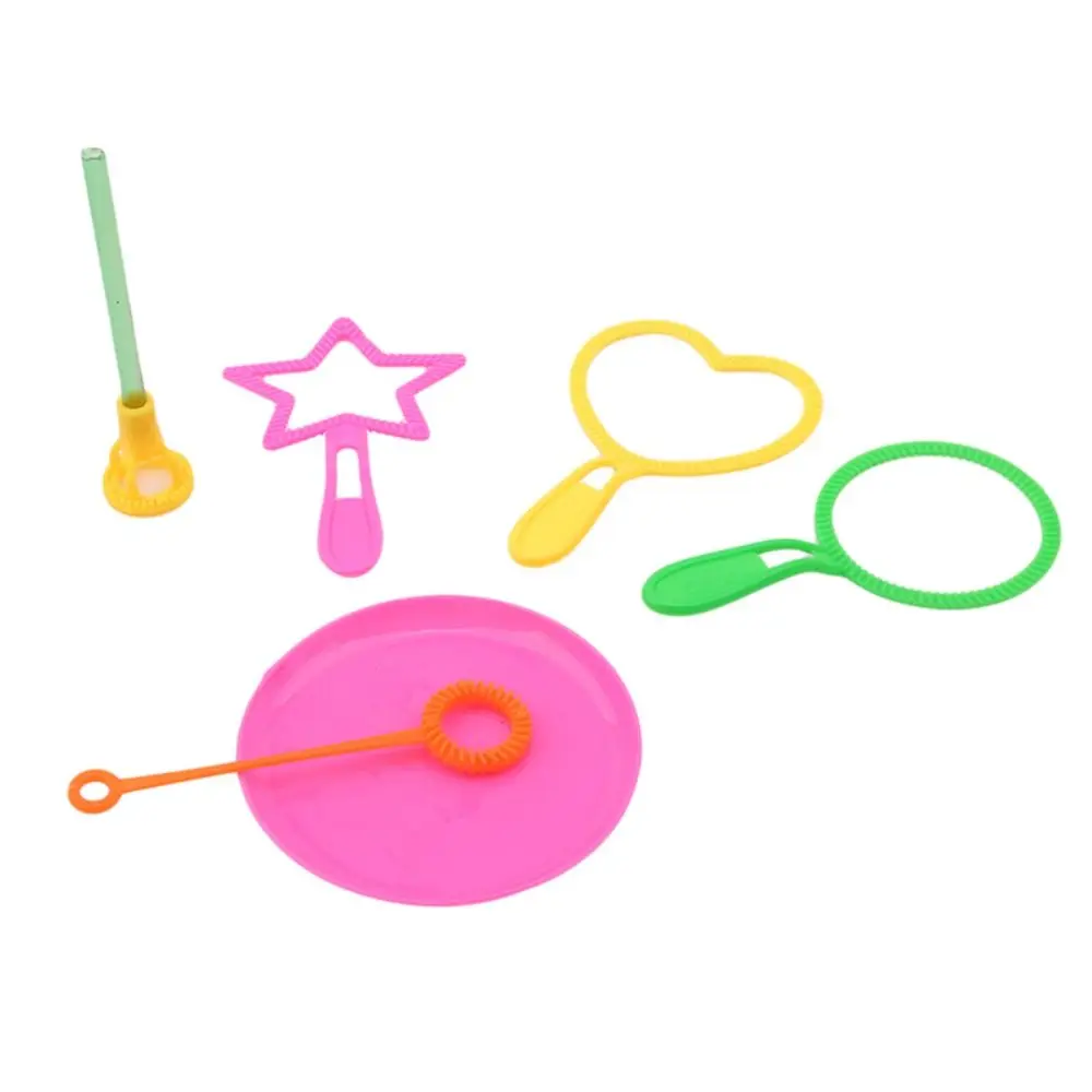Outil à bulles coloré, jeux interactifs en plein air, plusieurs formes, souffleur de bulles, baguette à bulles, jouets à bulles, bâton à bulles