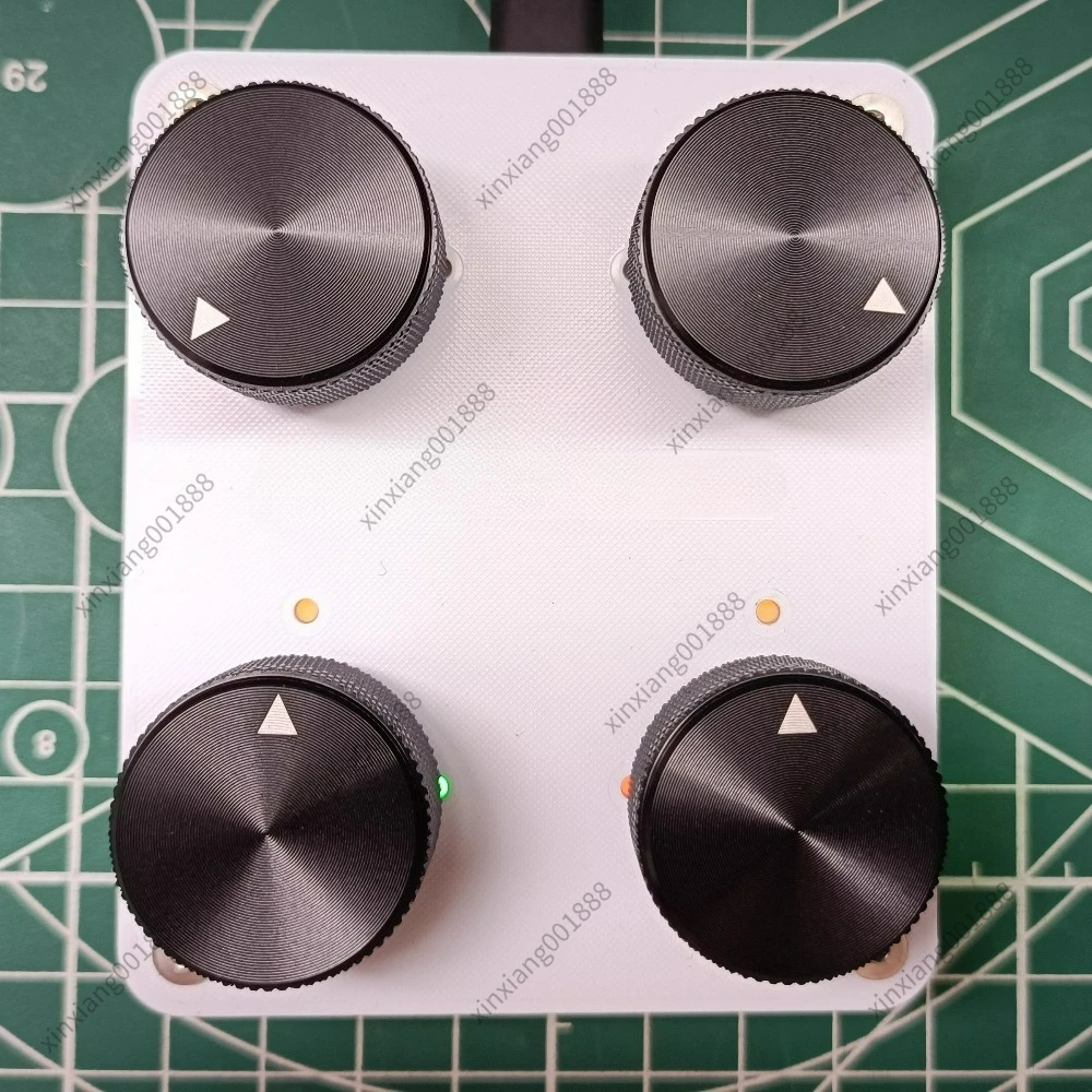 for 4-Knob Custom CC MIDI Controller USB-C Interface Volume Adjustment Music DAW Arrangement Tool