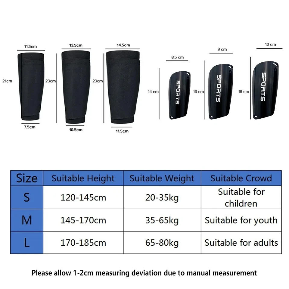 LOOGDEEL Soccer Shin Guard Professional Shields Teens Socks Pads Support Adult Children Legging Shinguards Football Leg Sleeves