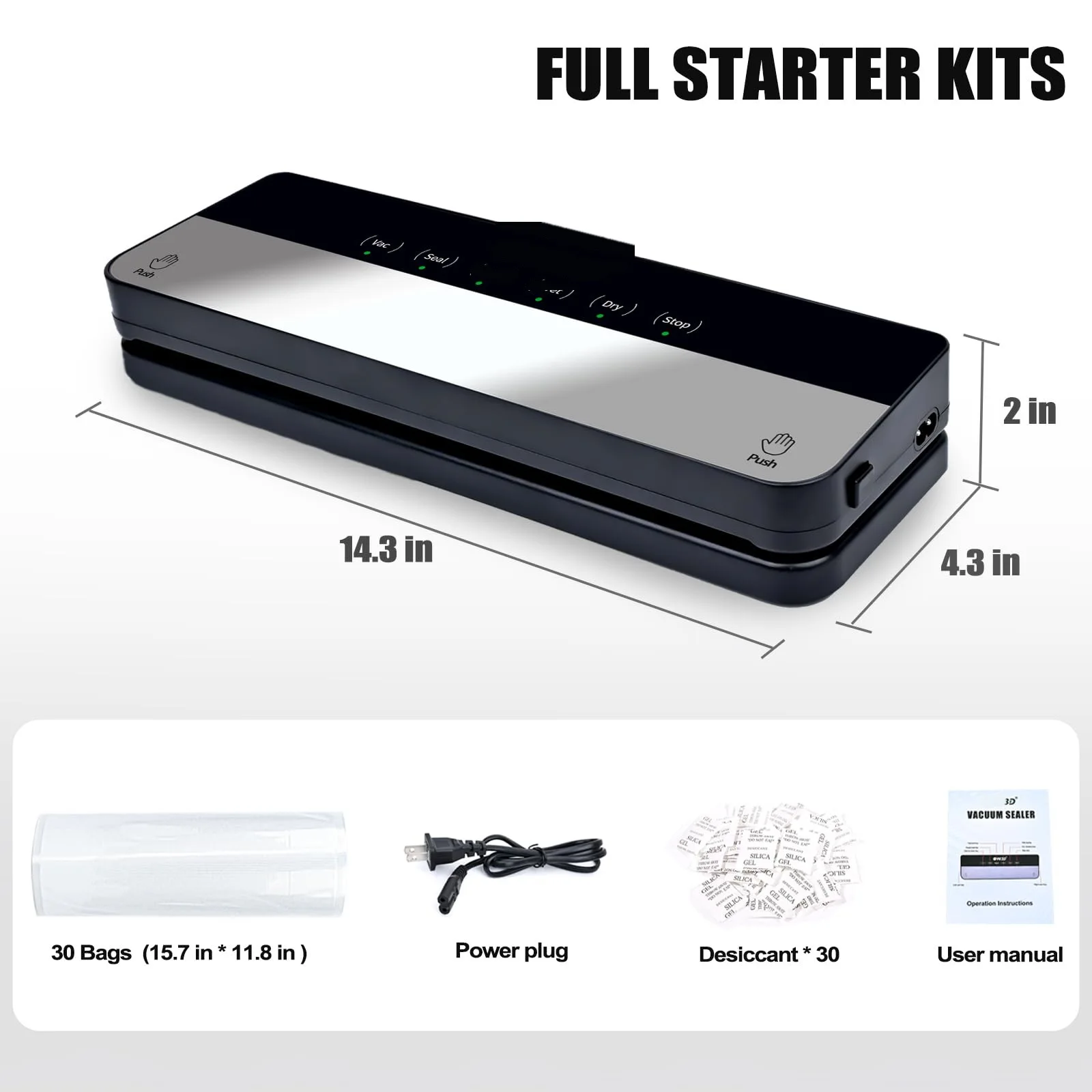 3D printing consumables vacuum sealing machine is suitable for automatic and complete sealing of consumables storage
