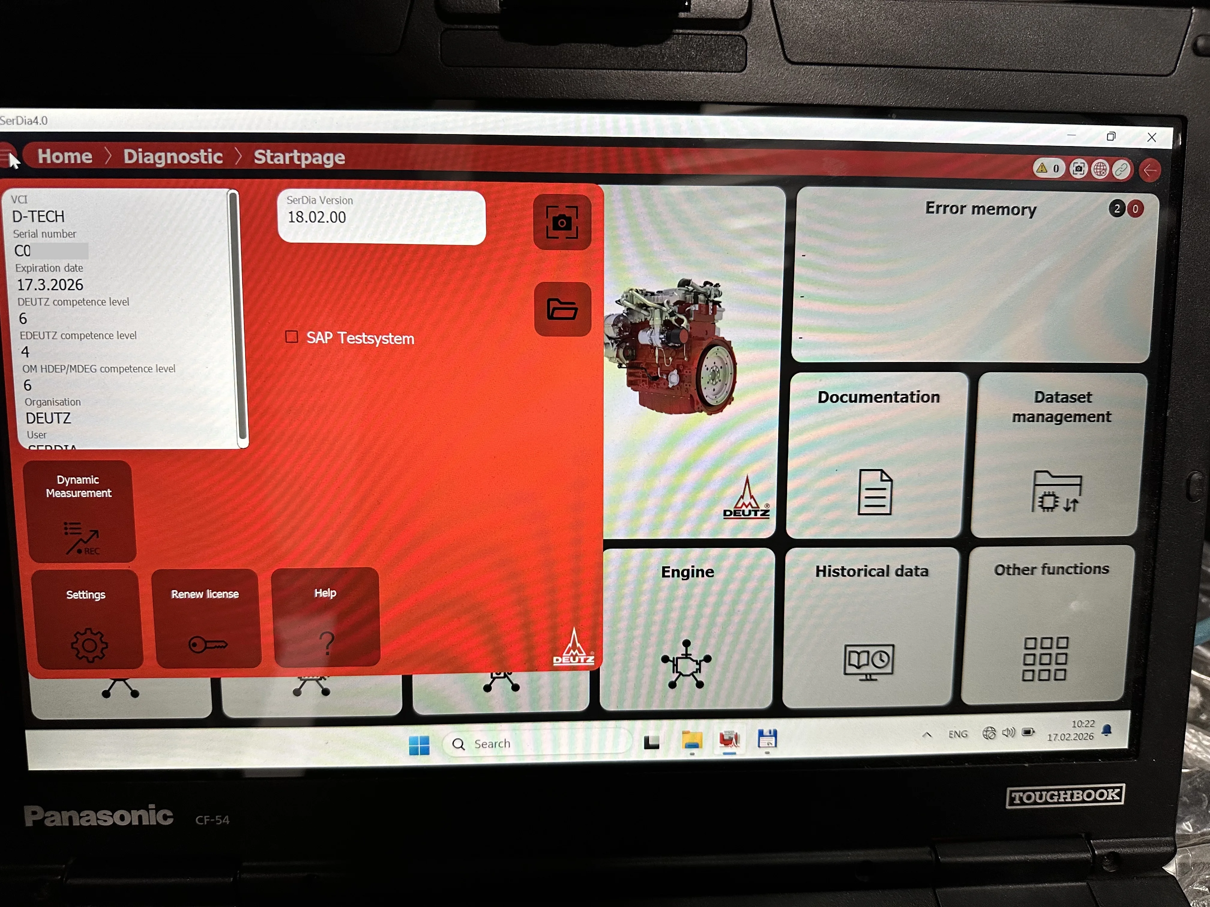 

Программное обеспечение для диагностики TruckEPC Deutz SerDia 4.0 + USB-адаптер