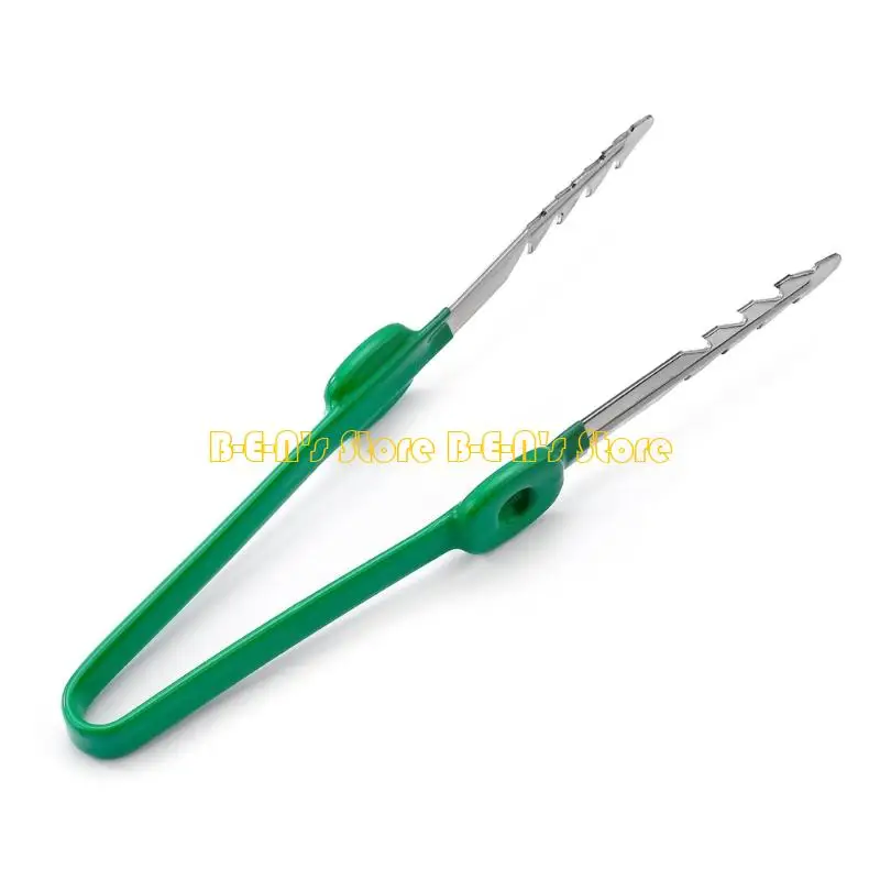 Y1AD Educational Gardening Clip Tool Essential Stainless Steel Tweezers Portable Exploration Tool for Bonsais and Succulents