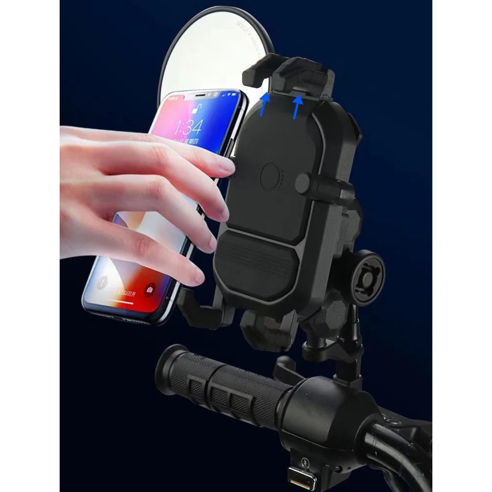 Motorcycle Mobile Phone Holder Phone Holder Live Streaming Stands Bike electric car bracket