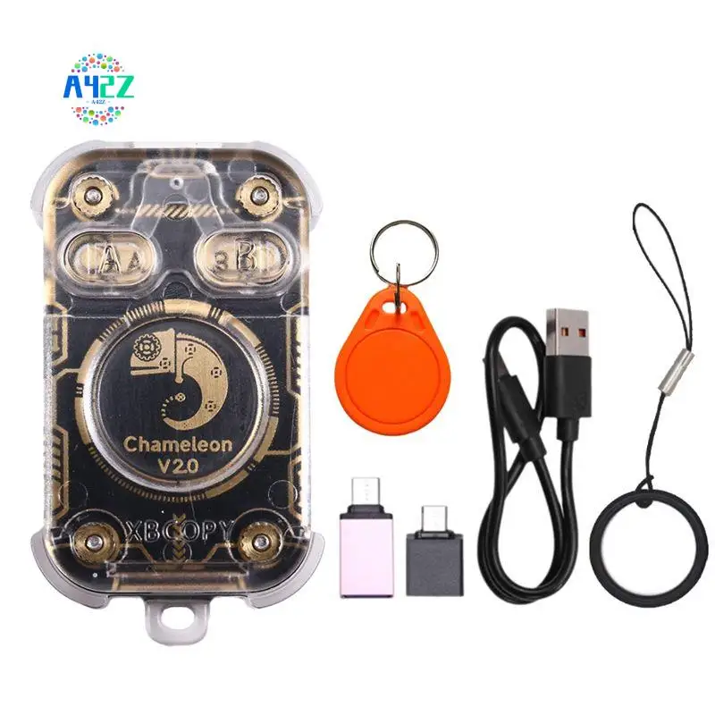 

A42Z-Chameleon V2.0 RFID Smart Chip Reader Emulator NFC Duplicator 125Khz 13.56Mhz Card Decode Chameleon Ultra+CUID Keychain