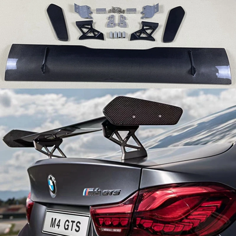 

For BMW F82 F80 M2 M3 M4 M5 M6 GTS style high quality ABS material / carbon fiber rear spoiler car styling