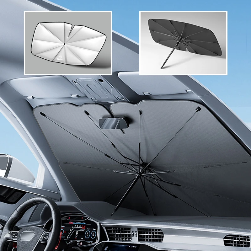 

for Dongfeng DFM Aeolus ax3 k01 Ax5 580 h30 Car Umbrella Windshield Sunshade Foldable Sun Shade Front Window Cover UV Ray Block
