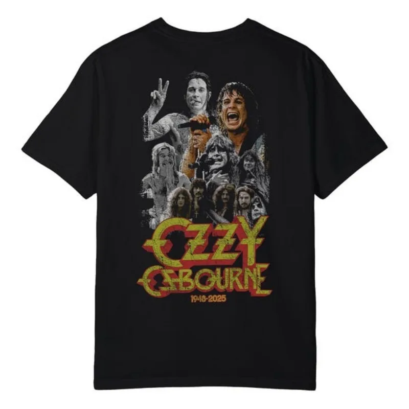 

Футболка Ozzy Osbourne Merch 2025 для мужчин и женщин, модная футболка с коротким рукавом, забавная футболка унисекс, топы в стиле хип-хоп, футболки, повседневная рубашка для мужчин