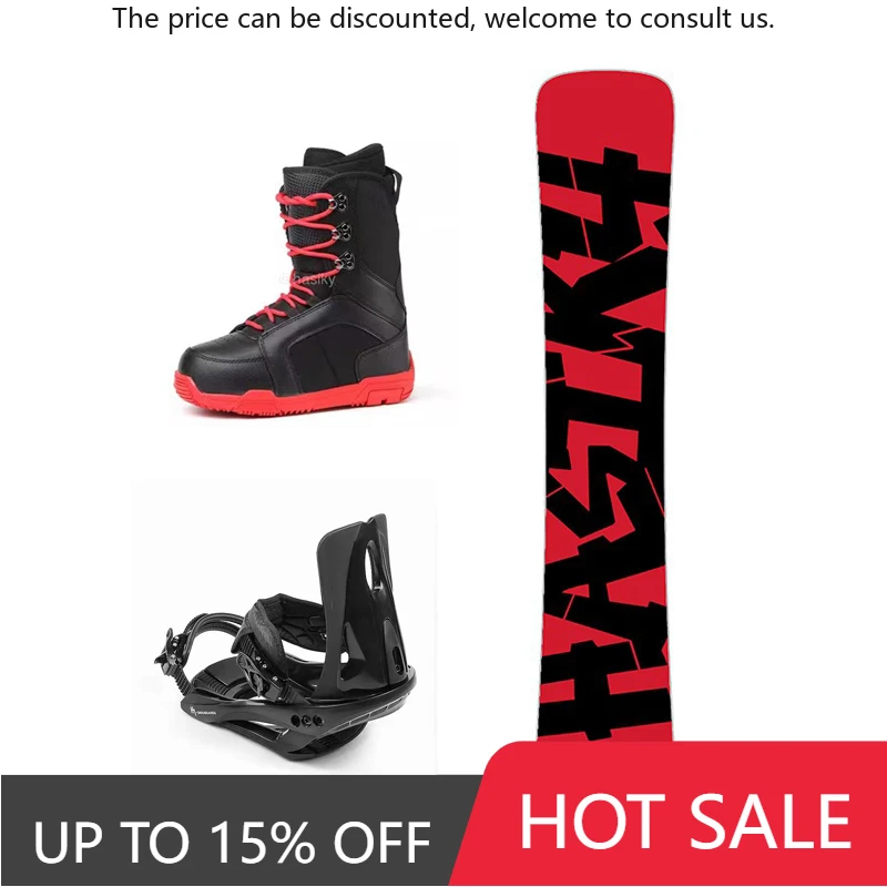 

Hasiky Hot-Selling Snowboarding Sets Top Quality Snowboards Bindings And Boots