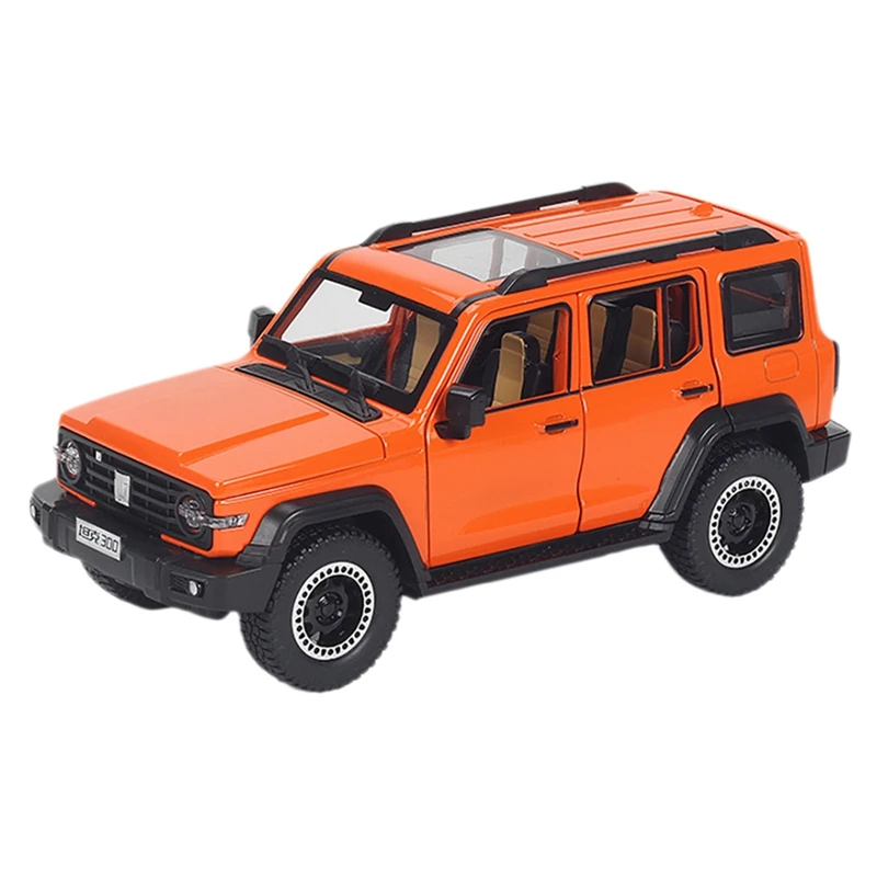 

1:24 Tank 300 Alloy Car Model Diecasts Metal Toy Off-Road Vehicles Car Model Simulation Sound Light Kids Gift Toy