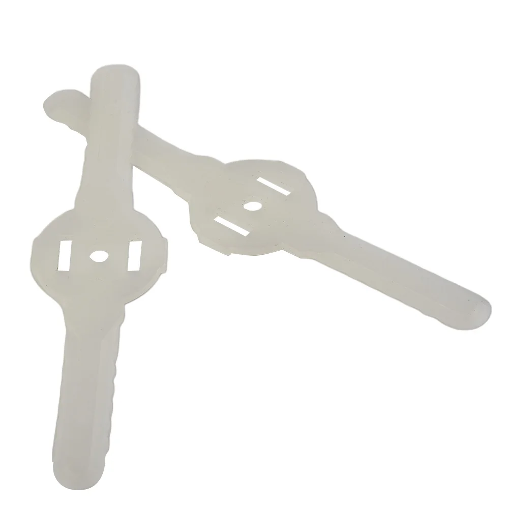 139mm Multiple Plastic Blades Replacement For Garden Lawn Mowers Electric Grass Trimmer Grasmaaier Tool Accessoires 10/pcs White