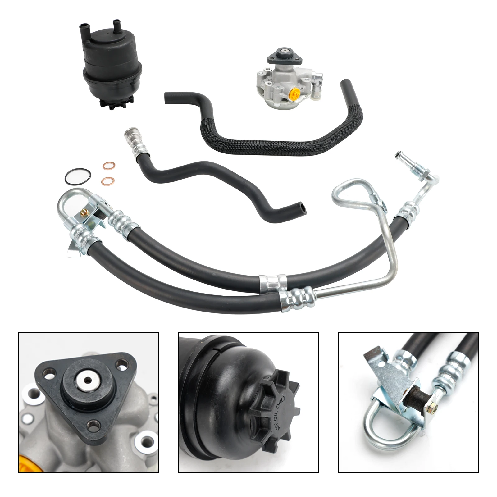 Artudatech Power Steering Pump Kit Fit For BMW E46 320i 323i 325i 328Ci 328i 330i 2001-2005 Car Accessories