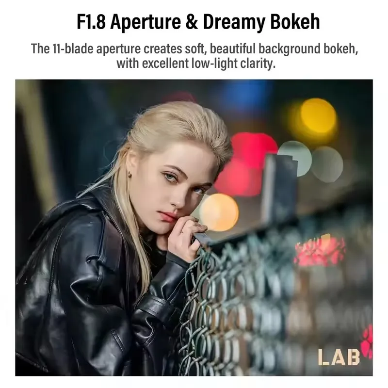 Viltrox AF 135mm F1.8 LAB عدسة كاميرا تليفوتوغرافي كاملة الإطار بتركيز تلقائي متوافقة مع Sony E A7SIII ZV-E10 Nikon Z Z6III