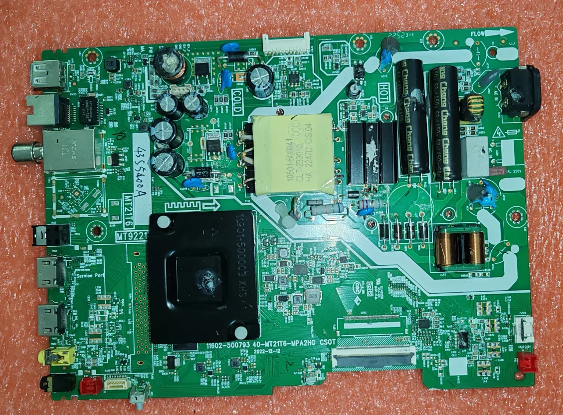 11602-500793    40-mt21t6-mpa2hg   LED three in one TV motherboard, physical photo, tested well