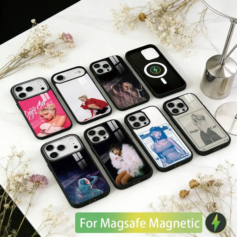 

Doja Cat Singer Phone Case For iPhone17,16,15,14,13,12,11 Plus,Pro Magnetic with Magsafe Wireless Charging