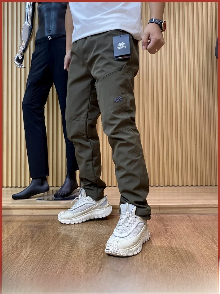 

Thiened Fce зимние мужские повседневные брюки прямые брюки спецодежды ветрозащитные морозостойкие спортивные брюки из полиэфирного волокна