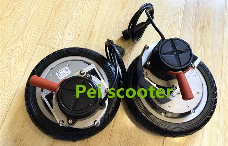 9.5 inch solid tyre brushless gear electric wheelchair scooter motor with electromagnetic brake PEWM-95