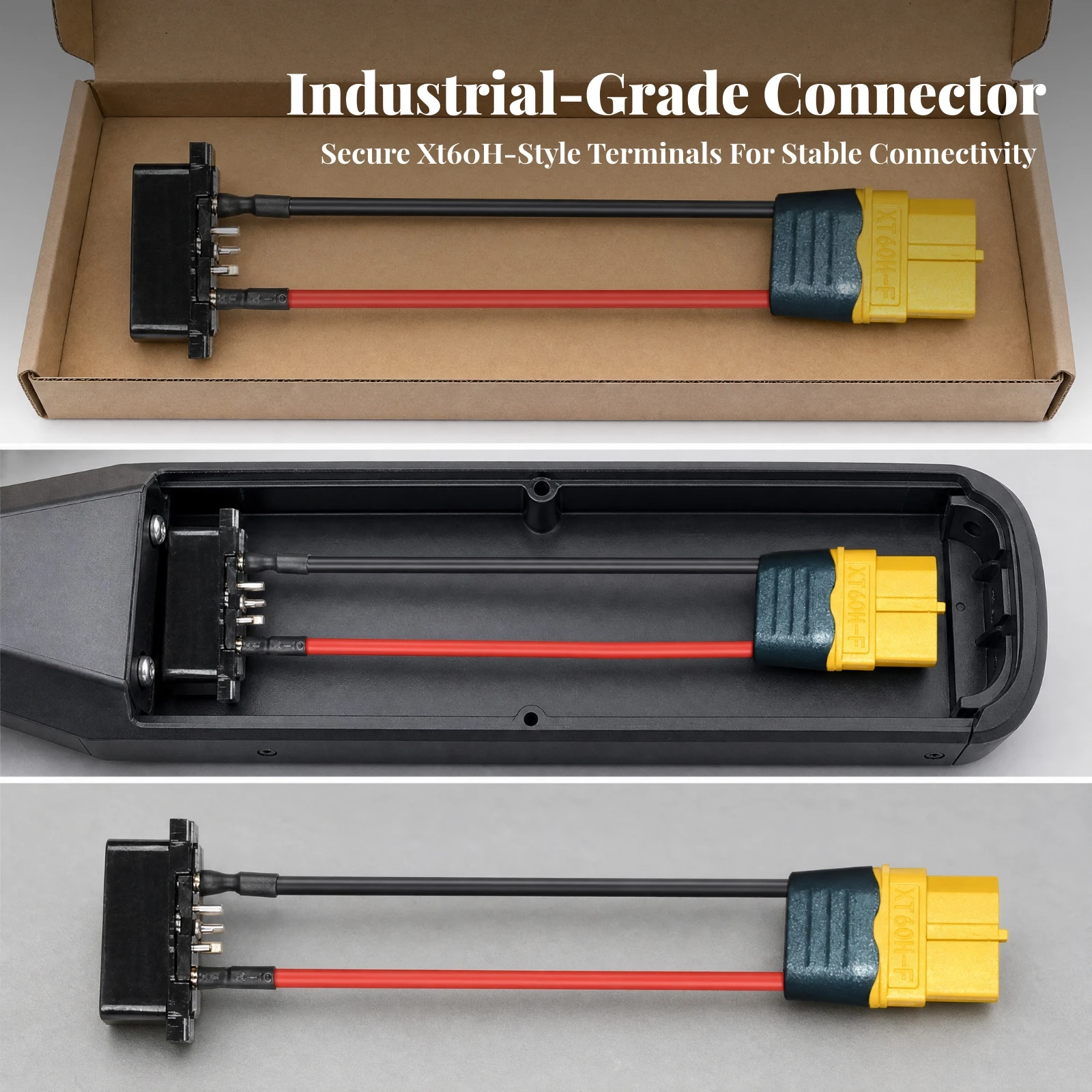 Hailong Battery Repair Cable Assembly 30 Cm Hailong to XT60H Adapter Cable Wiring Harness Ready-Made High Wear Resistance