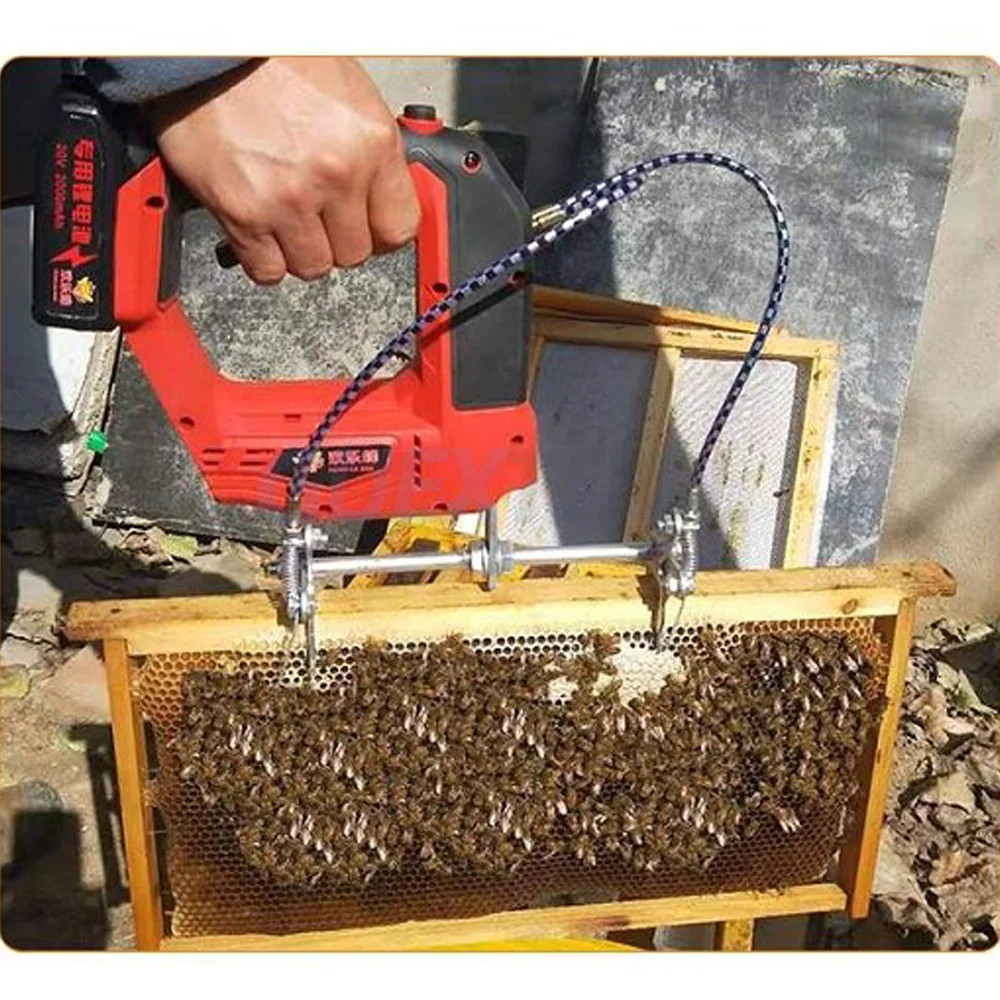 20V Bee Shaking Machine batteria al litio Electric Bee Shaker modalità di ricarica Wireless portatile Brushless Motor Bee Raising Tools