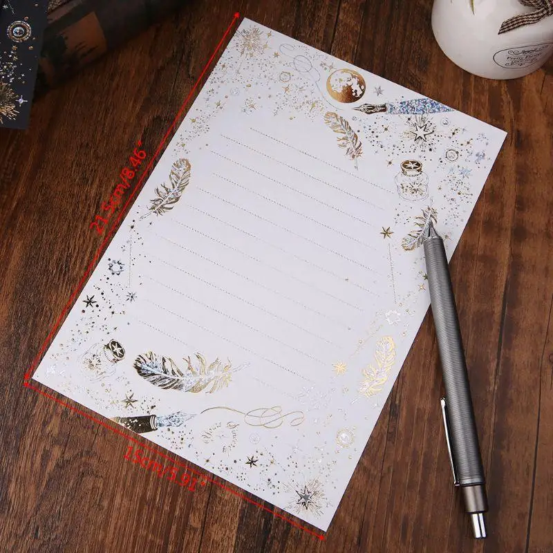 W89C 8 листов высококачественных винтажных бронза