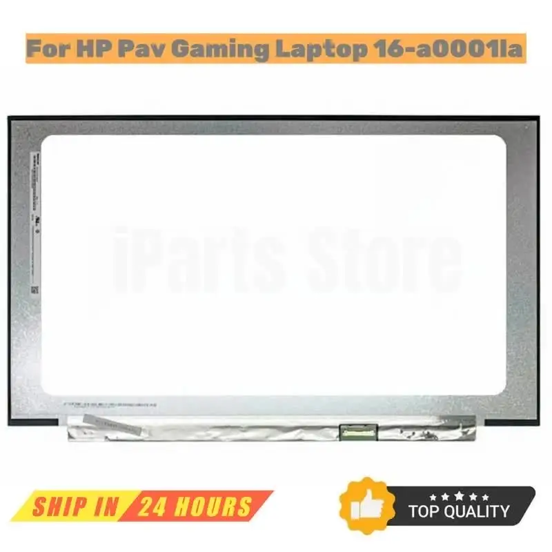 Écran de remplacement iParts pour ordinateur portable de jeu HP, IER a0001la, IER A0045NR M02080-001 16.1 pouces, écran LCD, pièces OEM