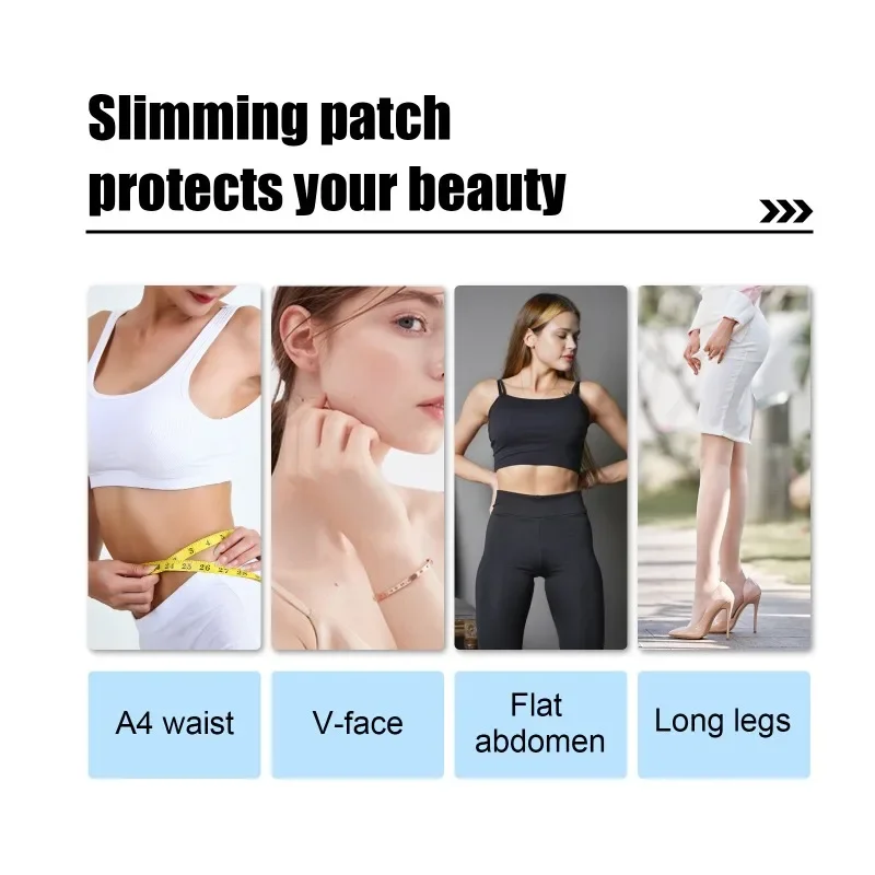 20 Stück/1 Beutel Abnehmen Nabel Aufkleber natürliche Kräuter Patch chinesische Schlankheit Patch zum Formen Körper Gewichts verlust Paste Bauch Taille