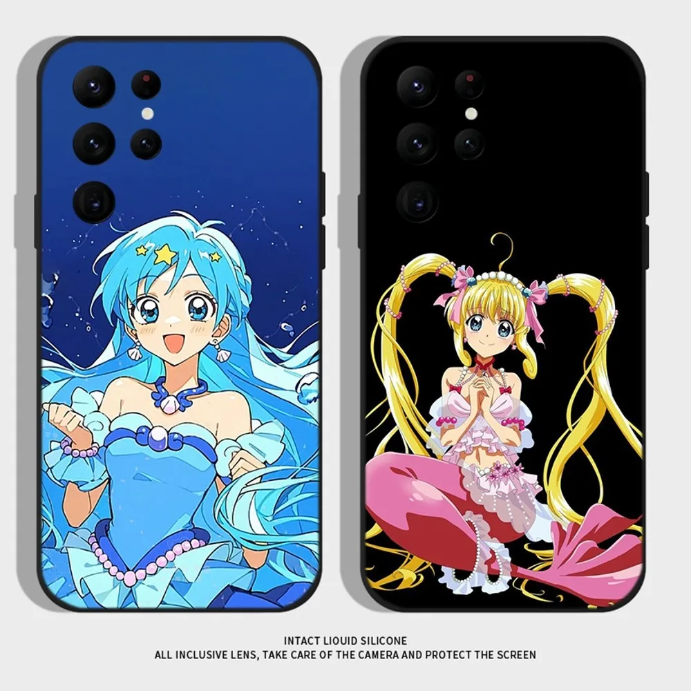 Mermaid Melody Pichi Phone Case For Samsung S21,S22 Ultra,S20,S30 plus,S22 plus,S23,S30 ultra 5G Silicone Cover