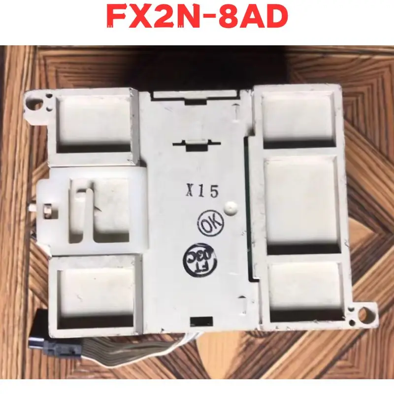 Second-hand FX2N-8AD FX2N 8AD Module Tested OK