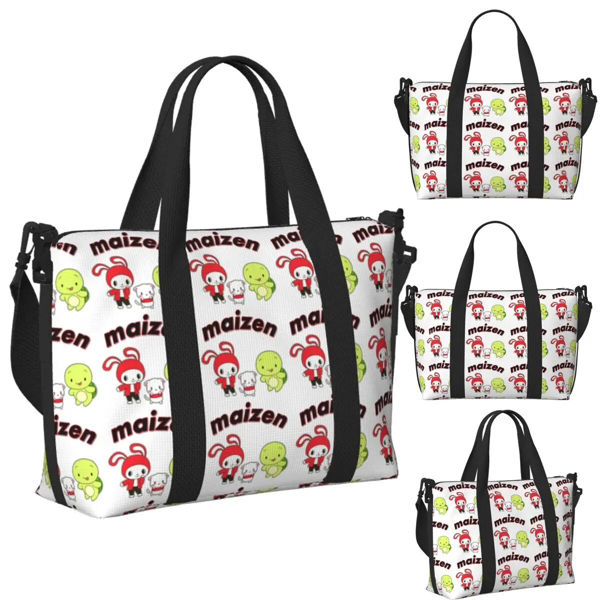 

Custom Jj Mikey Maizen Beach Travel Bag Large Capacity Tote Bags for Gym Yoga Women Shopping Duffle Shoulder Bag