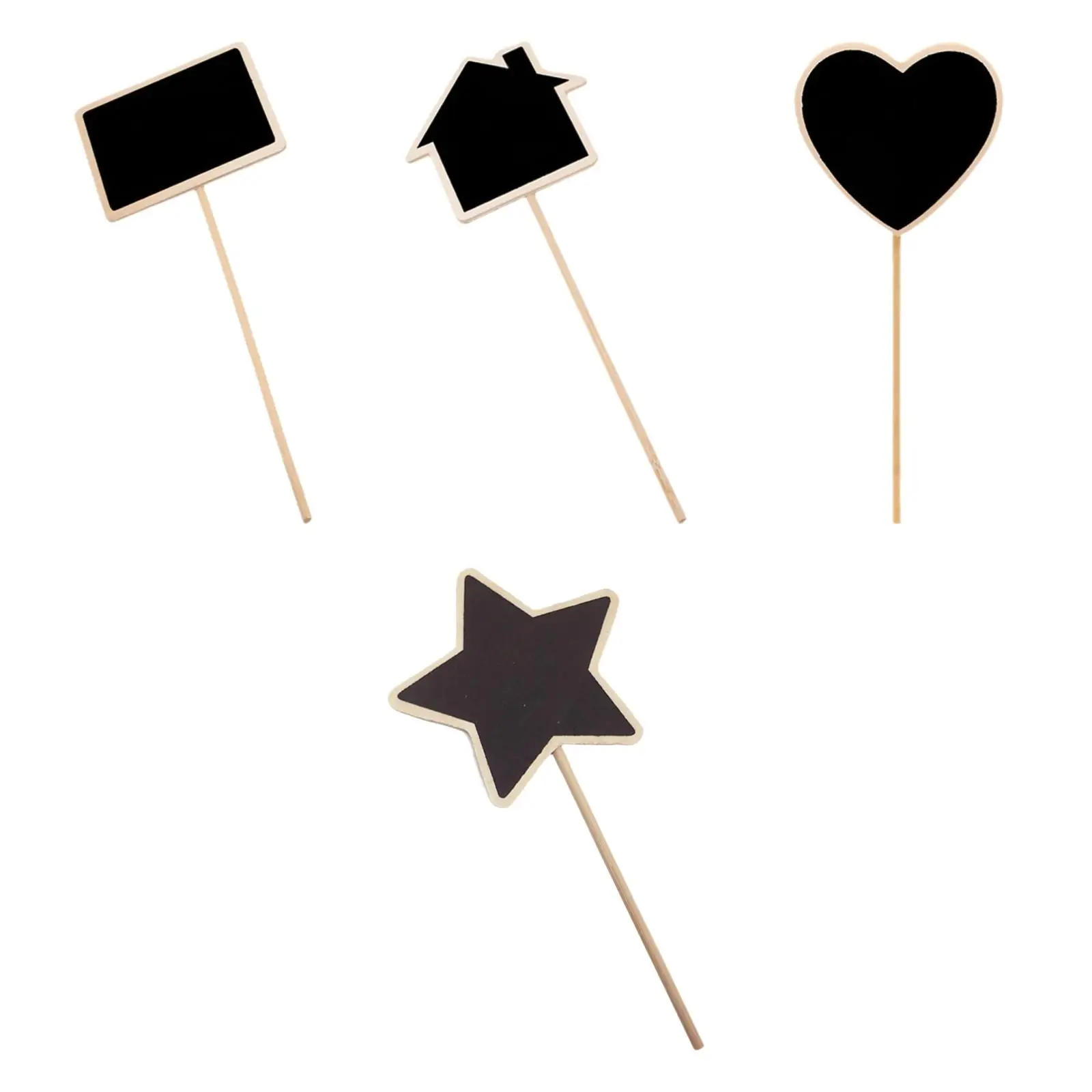 Таблички на доске, 10 шт., декоративные гладкие поверхности, стираемые настольные таблички, доска для заметок для мероприятий, вечеринок по случаю дня рождения, свадьбы, ежедневно