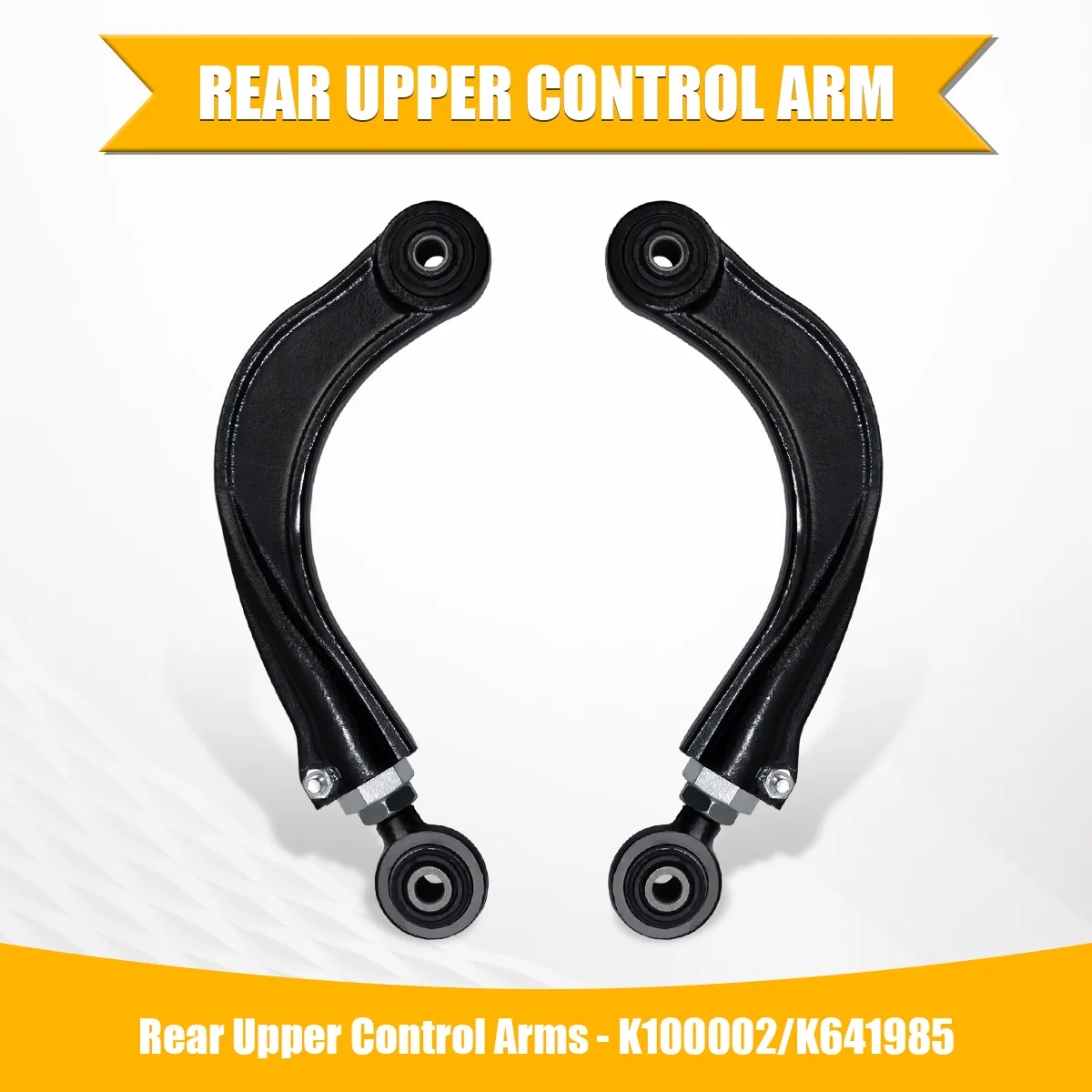 Svenubee Rear Upper Control Arms 2pcs Kit for Ford Focus Escape C-Max Mazda 5 Volvo C70 2000 2001 2002 2003 2004 2005 - 2018