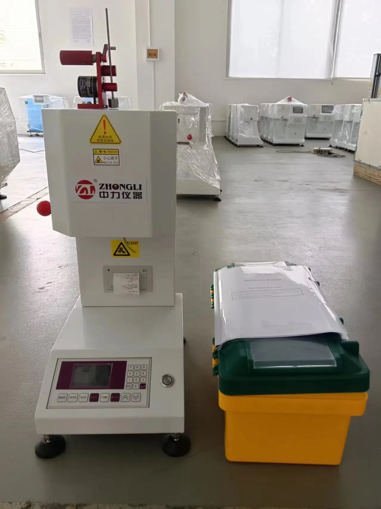 ASTMD1238 MFI Tester Melt Flow Index Test Equipment for Plastic Melt Flow Indexer