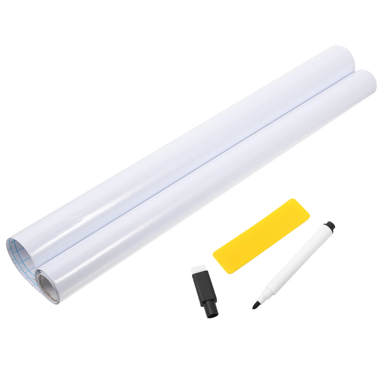 

1 Set Whiteboard Dry Erase Sticker Wall Paper Reusable Writing Surface Stick Peel Reposition Classroom Office Graffiti Erasable