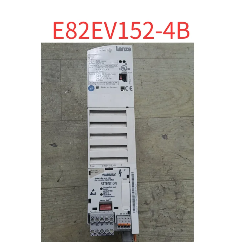 

Second-hand Inverter 1.5KW 380V E82EV152-4B Test OK