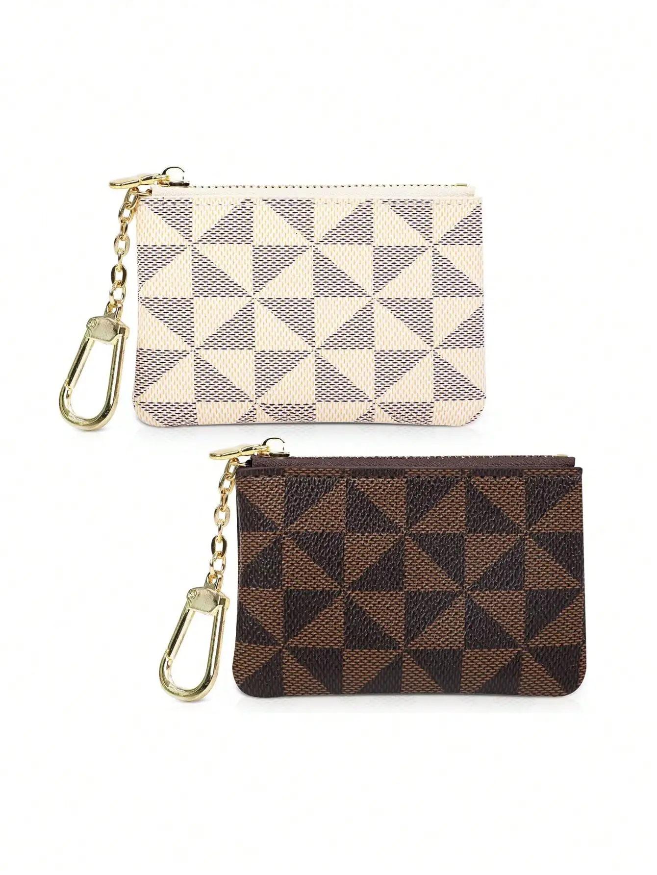 

Мини-кошелек на молнии с брелоком для ключей, карман для мелочи, кошелек для женщин, для кредитных карт, удостоверений личности, ключей, наушников, помады