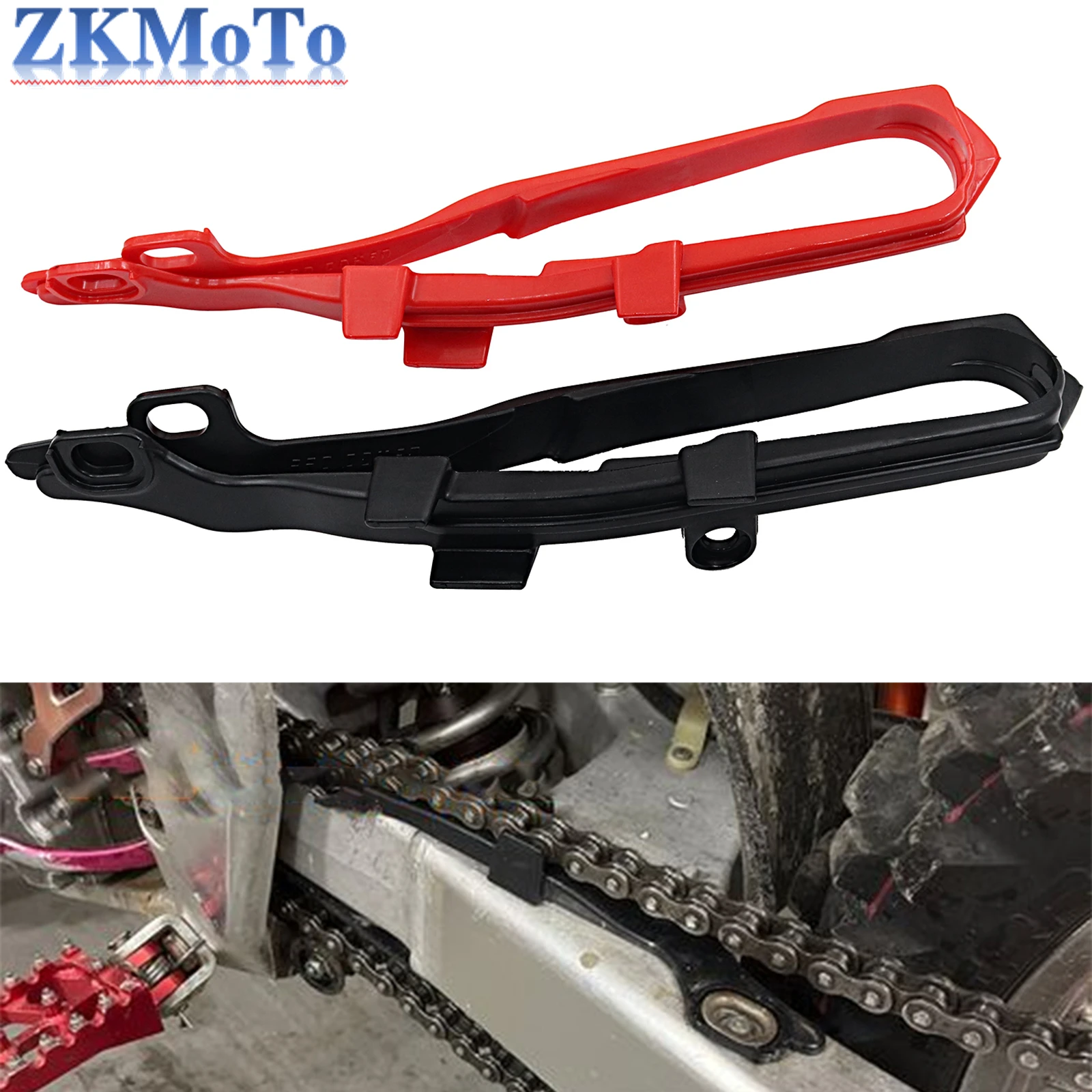 Motocross Chain Slider Guide Swingarm Guard Protector For Honda CRF250R CRF450R CRF 250R 450R 2009 2010 2011 2012 2013 Dirt Bike