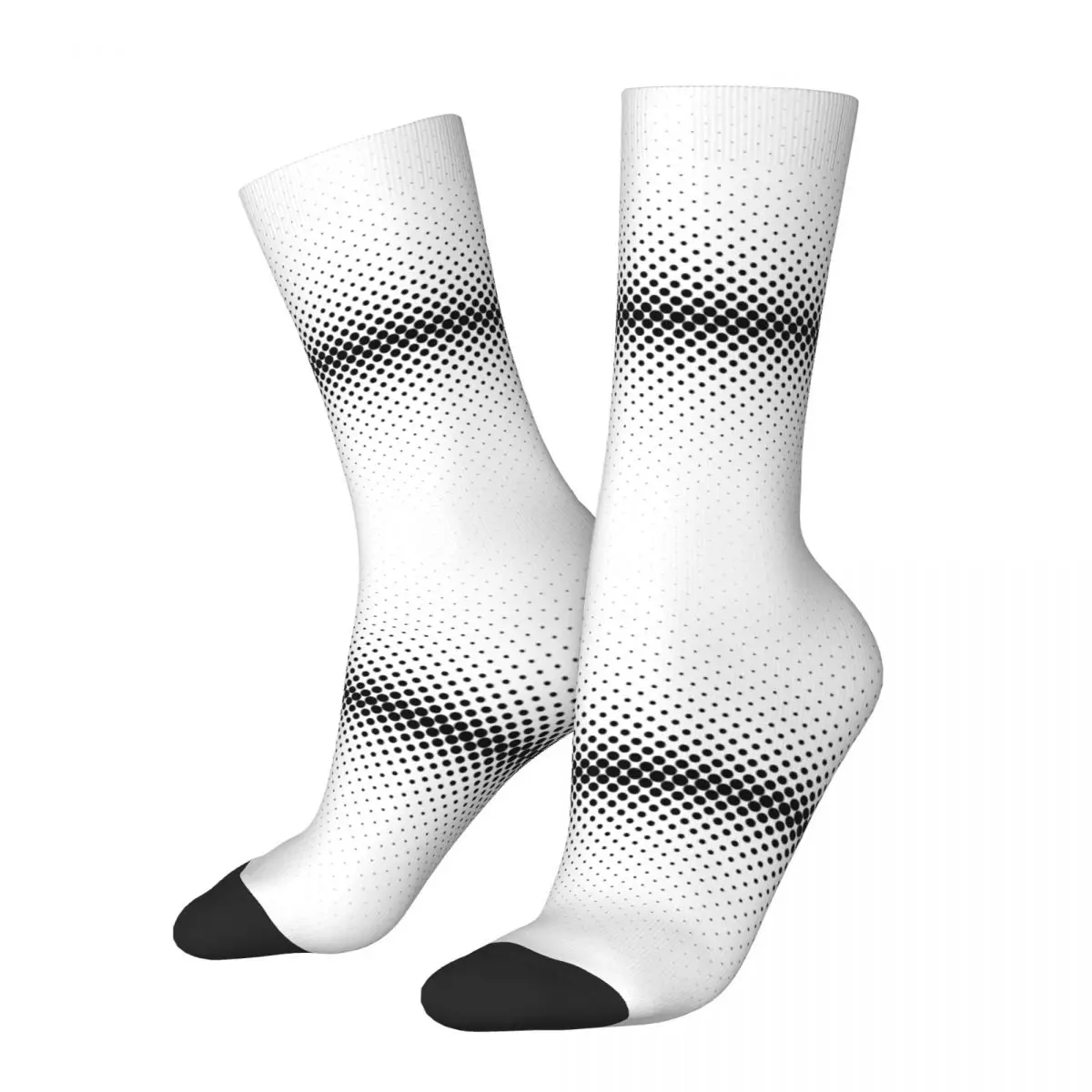 

Wave Point Design Theme Crew Socks Accessories for Men Women Compression Sock