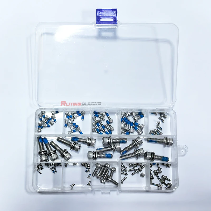 Box of 108pcs Common screws for the body of DJI Agras T100/T70/T70P agricultural drones Propeller screw