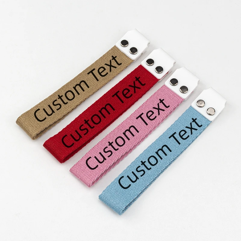 DIY Personalized Keyboard Strap Custom Embroidered Text For Wooting 60he Tape Keyboard Label Decorative Straps Bulk Wholesale