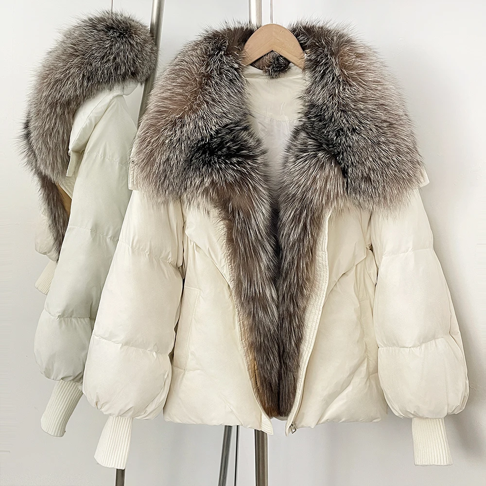 

Women' S Clothes Natural Fur Coats Winter Parka Jacket with Fur for Women Korean Reviews Many Girls Clothes Warm New in Jackets