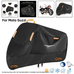 防水バイクカバー,屋外保護,モーターサイクル,guzzi breva 850, 1100, 1200,1100 gva,1200,norge 750,gt8v,reva v7