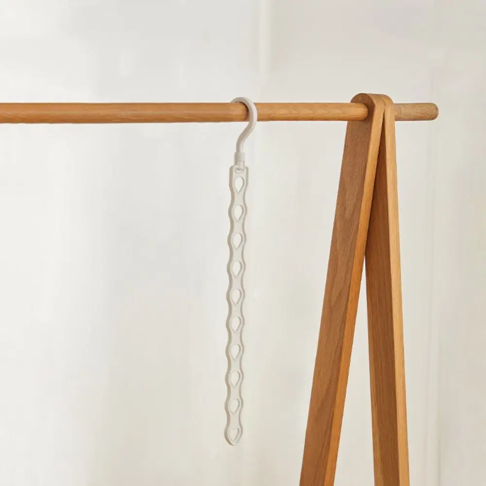 Multi-functional Clothes Hanger Organizer Space Saving Folding Magic Hanger Drying Rack Scarf Clothes Storage Supply